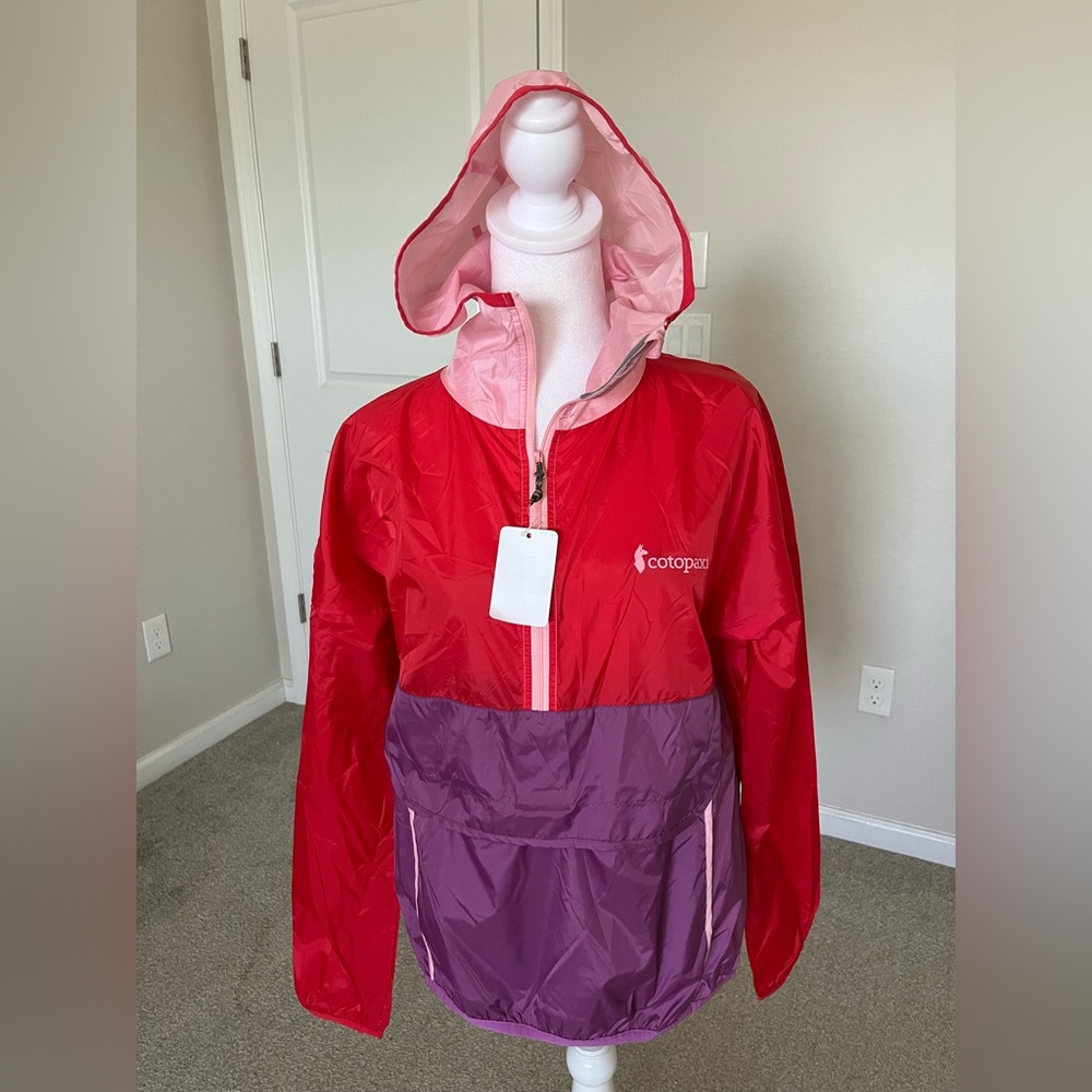NWT Cotopaxi Womans Lightweight Teca Half Zip Windbreaker Size Small